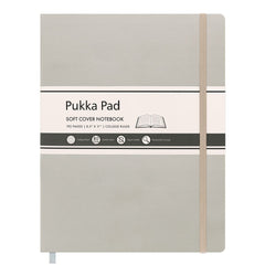 PUKKA PAD 96-Sheets 11 in. x 8.5 in. College Rule Soft Cover Notebook - Pebble Cover