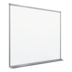 Quartet 96-in x 48-in Porcelain Magnetic Whiteboard - White Surface, Silver Aluminum Frame