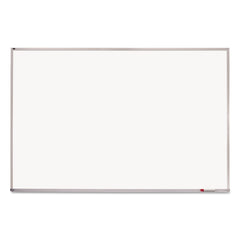 Quartet 96-in x 48-in Porcelain Magnetic Whiteboard - White Surface, Silver Aluminum Frame