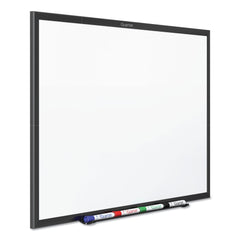 Quartet Classic Series Melamine Dry Erase Board, 60 X 36, White Surface, Black Frame
