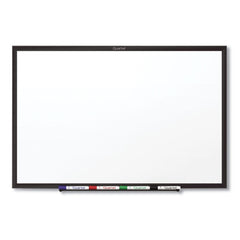Quartet Classic Series Melamine Dry Erase Board, 60 X 36, White Surface, Black Frame