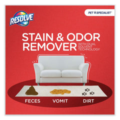 RESOLVE 19200-99850 Pet Specialist 32 oz. Trigger Spray Bottle Stain and Odor Remover - Citrus (12/Carton)
