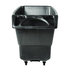 Rubbermaid Commercial 151 Gallon 1000 lbs. Capacity Plastic Structural Foam Tilt Truck - Black