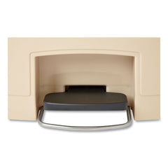 Rubbermaid Commercial Streamline 13-Gallon Resin Front Step Style Step-On Container - Beige