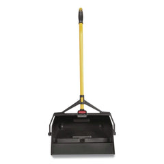 Rubbermaid Commercial Maximizer 29 in. x 16.90 in. x 12 in. Wet/Dry Debris Pan with Hanger Bracket - Yellow
