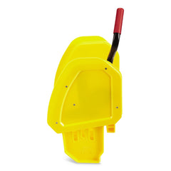 Rubbermaid Commercial 2064959 WaveBrake 2.0 Down-Press Plastic Wringer - Yellow