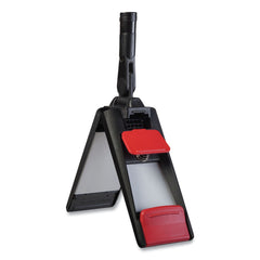 Rubbermaid Commercial 18.25 in. x 4 in. Adaptable Flat Mop Frame - Black/Gray/Red
