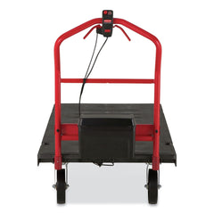Rubbermaid Commercial 0.5 mph to 3 mph DC Motor 60 V Lithium-Ion Battery Motorized Kit for 30 in. x 60 in. Platform Trucks - Large Black/Red
