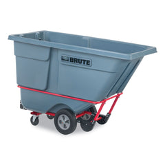 Rubbermaid Commercial 1 cu yd BRUTE DURATILT Frame Tilt Truck Standard Duty 1200 lb Capacity Gray