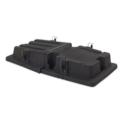 Rubbermaid Commercial BRUTE 28.85 in. x 57.10 in. x 9.7 in. Rotomolded Tilt Truck Lid - Black