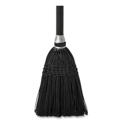 Rubbermaid Commercial FG253600BLA Lobby Pro Synthetic-Fill 37-1/2 in. Broom - Black