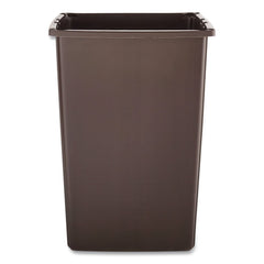 Rubbermaid Commercial FG256B00BRN 56 gal. Plastic Glutton Container - Brown