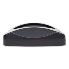 Rubbermaid Commercial Untouchable 16 in. Square Swing Top Lid - Black