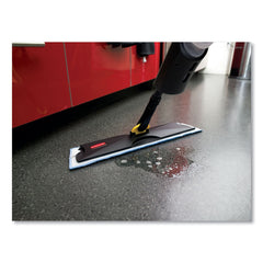 Rubbermaid Commercial 52 in. Steel Handle 18 in. Frame Light Commercial Wet Pad Spray Mop