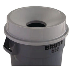 Rubbermaid Commercial BRUTE 22-3/8 in. Round Funnel Top Receptacle - Gray