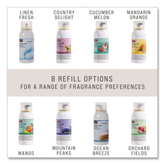 Rubbermaid Commercial Microburst 3000 2 oz. Aerosol Spray Refill - Mango (12/Carton)