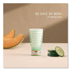 Rubbermaid Commercial TCell Microtrans Odor Neutralizer Refill - Cucumber Melon (6/Carton)
