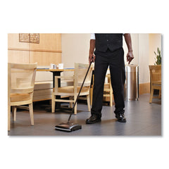 Rubbermaid Commercial 44 in. Handle Brushless Mechanical Sweeper - Black/Yellow