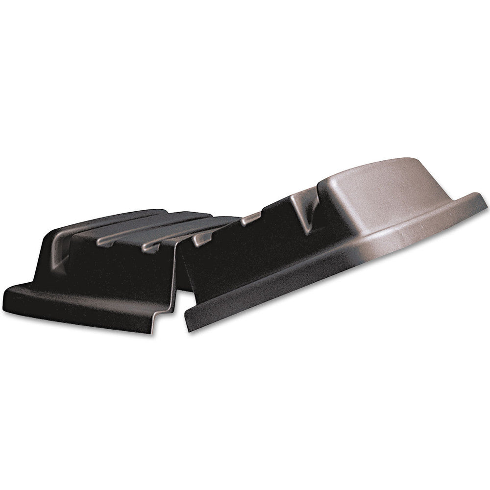 Rubbermaid Commercial Hinged Dome Lid for Cube Truck - Black