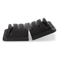 Rubbermaid Commercial 31 in. x 44.13 in. x 8.5 in. Rectangular Lid for 16 cu-ft. Truck - Black