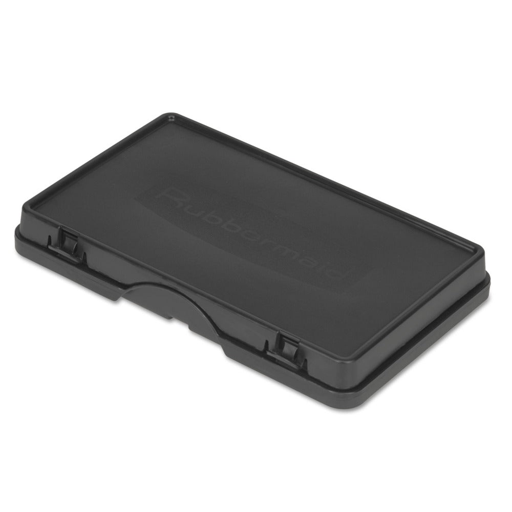 Rubbermaid Commercial Plastic Storage/Trash Compartment Cover - Black