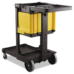 Rubbermaid Commercial Locking Cabinet For Cleaning Carts - Yellow
