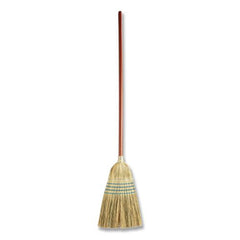 Rubbermaid Commercial 38 in. Corn-Fill Broom - Blue