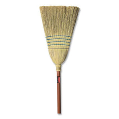 Rubbermaid Commercial 38 in. Corn-Fill Broom - Blue