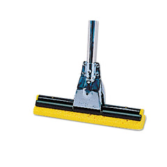 Rubbermaid Commercial 12 in. Sponge Mop Head Refill for Steel Roller - Yellow