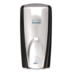 Rubbermaid Commercial FG750411 AutoFoam 1100 ml 5.2 in. x 5.25 in. x 10.9 in. Touch-Free Dispenser - Black/Chrome