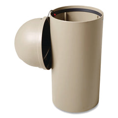 Rubbermaid Commercial 15 gal. Marshal Classic Plastic Container - Beige