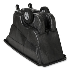 Rubbermaid Commercial 101-Gallon Structural Foam Tilt Truck with 850-lb. Capacity - Black