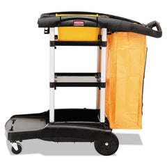 Rubbermaid Commercial High Capacity Cleaning Cart - Black
