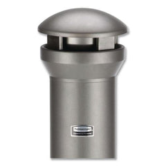 Rubbermaid Commercial Infinity 4.1 Gallon 39 in. Traditional Smoking Receptacle - Antique Pewter