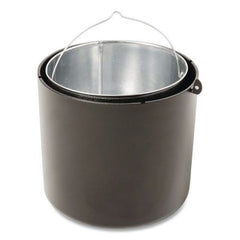 Rubbermaid Commercial Infinity 4.1 Gallon 39 in. Traditional Smoking Receptacle - Antique Pewter