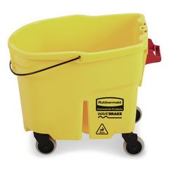 Rubbermaid Commercial 2064914 WaveBrake 2.0 8.75 gal Plastic Bucket - Yellow