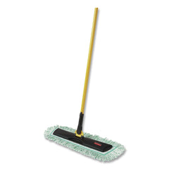 Rubbermaid Commercial HYGEN HYGEN 18 in. Quick Connect Single-Sided Plastic Wet/Dry Mop Frame - Black