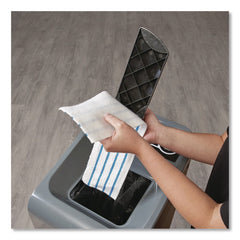 Rubbermaid Commercial HYGEN HYGEN 18 in. Quick Connect Single-Sided Plastic Wet/Dry Mop Frame - Black