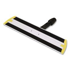 Rubbermaid Commercial HYGEN FGQ56000YL00 HYGEN 17 in. Quick Connect Single-Sided Aluminum Wet/Dry Mop Frame - Yellow