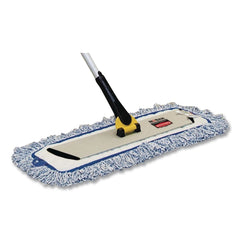 Rubbermaid Commercial HYGEN FGQ56000YL00 HYGEN 17 in. Quick Connect Single-Sided Aluminum Wet/Dry Mop Frame - Yellow