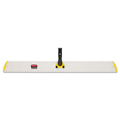 Rubbermaid Commercial HYGEN HYGEN 36-1/10 in. Quick Connect Single-Sided Aluminum Wet/Dry Mop Frame - Yellow