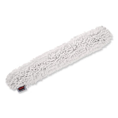 Rubbermaid Commercial HYGEN HYGEN Quick-Connect Microfiber Dusting Wand Sleeve - White (6/Carton)