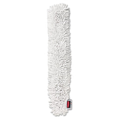 Rubbermaid Commercial HYGEN HYGEN Quick-Connect Microfiber Dusting Wand Sleeve - White (6/Carton)