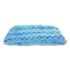 Rubbermaid Commercial HYGEN 8 in. x 8 in. HYGEN Flexi Frame Microfiber Damp Mop Covers - Blue