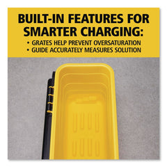 Rubbermaid Commercial HYGEN FGQ95088YEL 6.8 gal. HYGEN Charging Bucket - Yellow