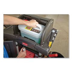 Rubbermaid Commercial HYGEN HYGEN 2 Gallon Cleaning Solution Reservoir Pulse Caddy with Clean Connect