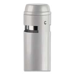 Rubbermaid Commercial 4 in. x 41 in. 0.9 gal. Round Steel Smoker's Pole - Silver