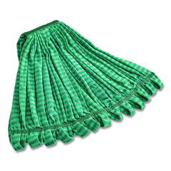 Rubbermaid Commercial 1 in. Headband Microfiber Tube Wet Mop - Green