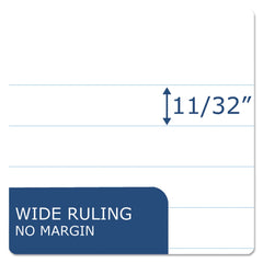 Roaring Spring 8.5 x 7 Sheets (20) Stitched Wide/Legal Rule Composition Book - Manila Cover