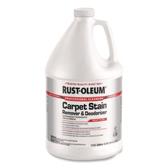 Rust-Oleum Carpet Stain Remover Plus Deodorizer Lemon Scent 1 gal Jug (4/Carton)
